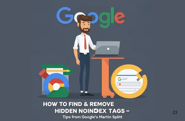 How To Find & Remove Hidden Noindex Tags – Tips From Google’s Martin Splitt