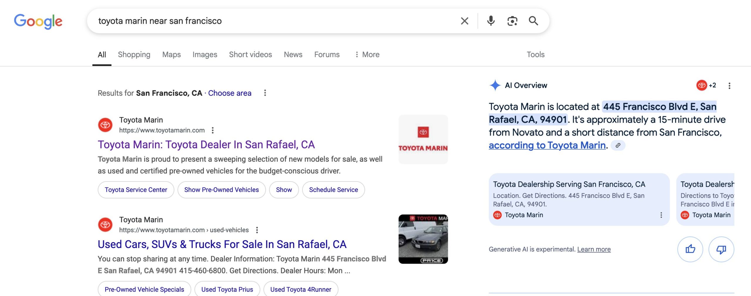Google Tests AI Overviews On Right Hand Side scaled