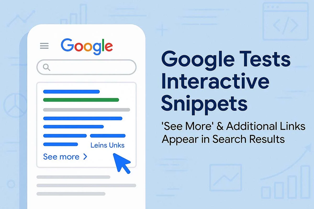 Google Enhances Search Snippets With ‘See More’ & Extra Links