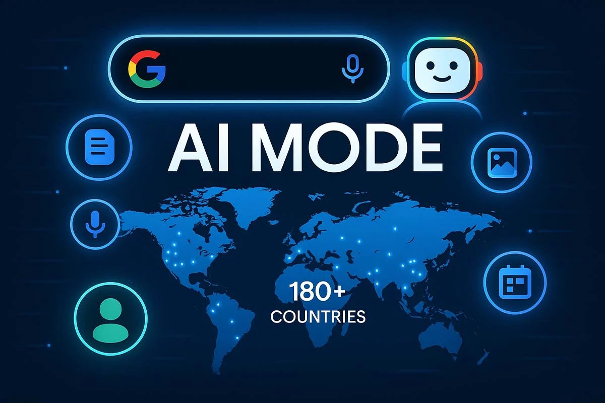 Google AI Mode Launches in 180 Countries with Agentic Capabilities
