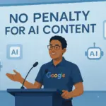 Google Confirms No Ranking Penalty for AI-Created Content