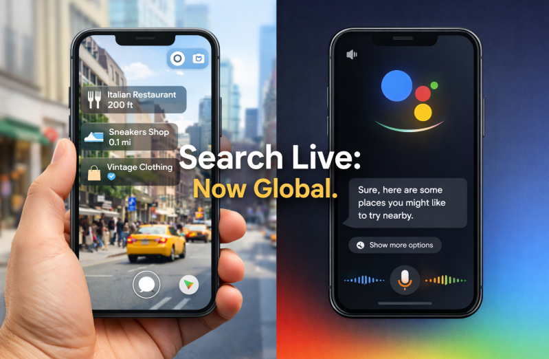 Google Search Live Goes Global
