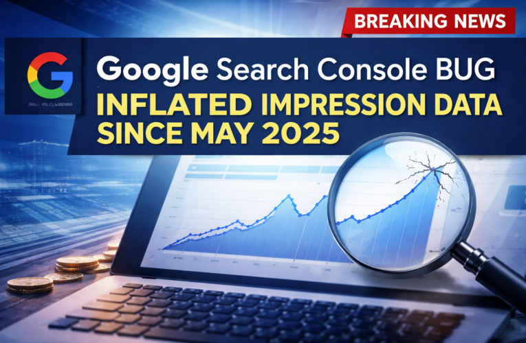 Google Search Console bug alert