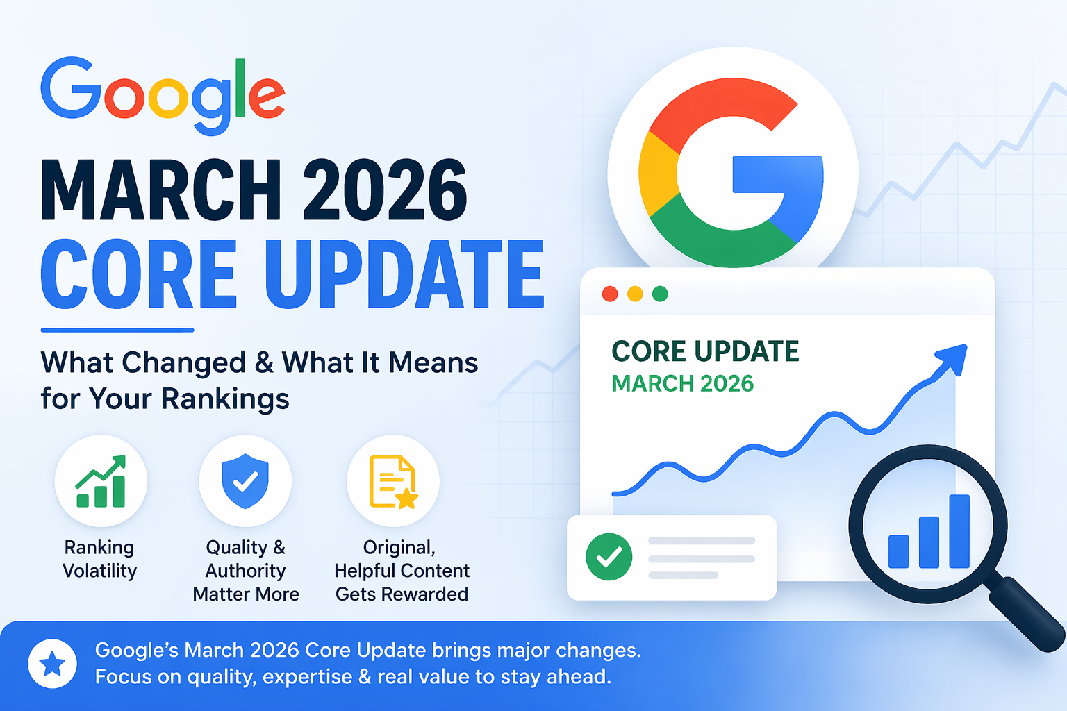 Google March 2026 Core Update Volatile than December