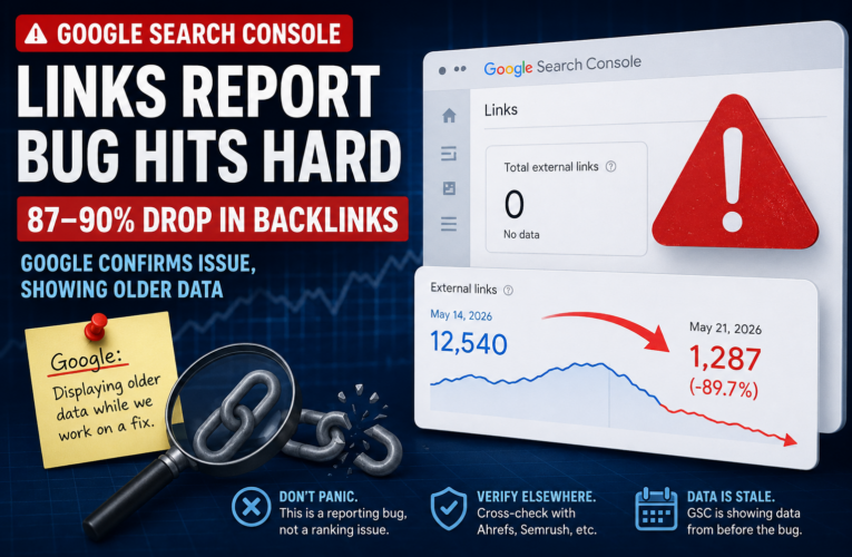 GSC Broken Links Bug