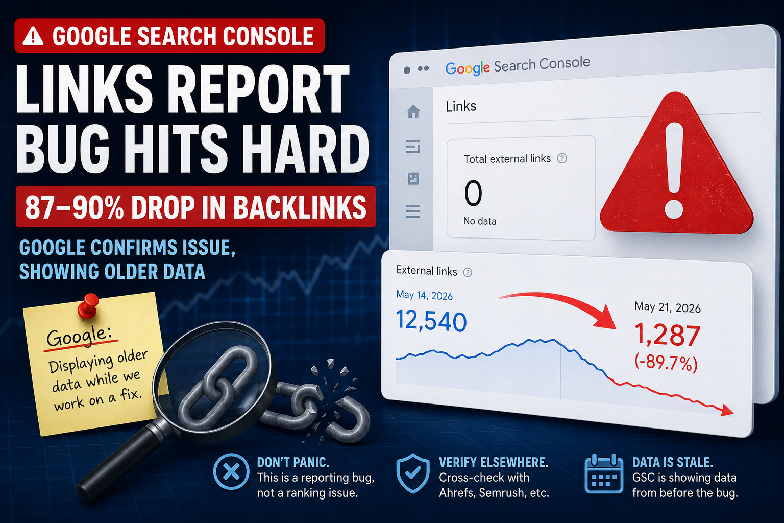 GSC Broken Links Bug