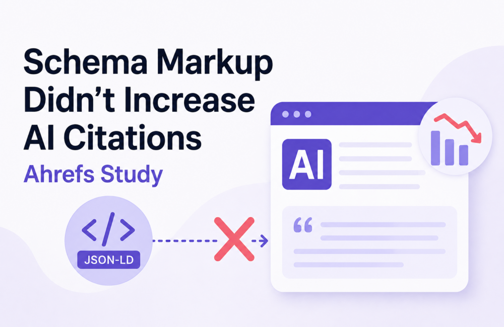 Schema Markup AI Citation Study